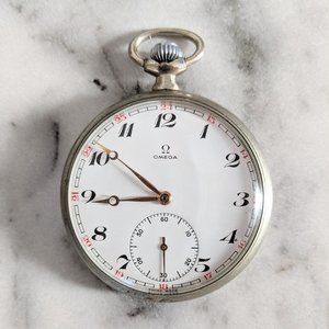 Vintage Omega Swiss Made Pocket Watch